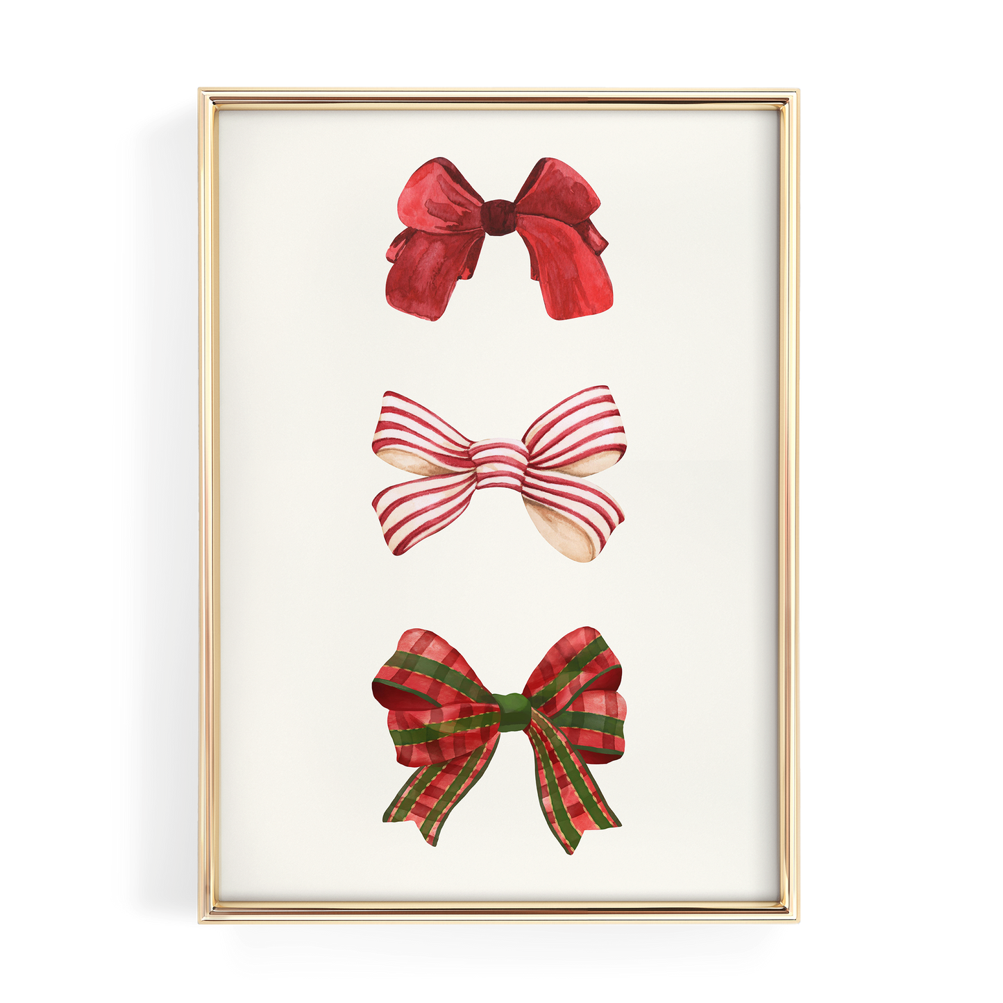 Red Coquette Bows