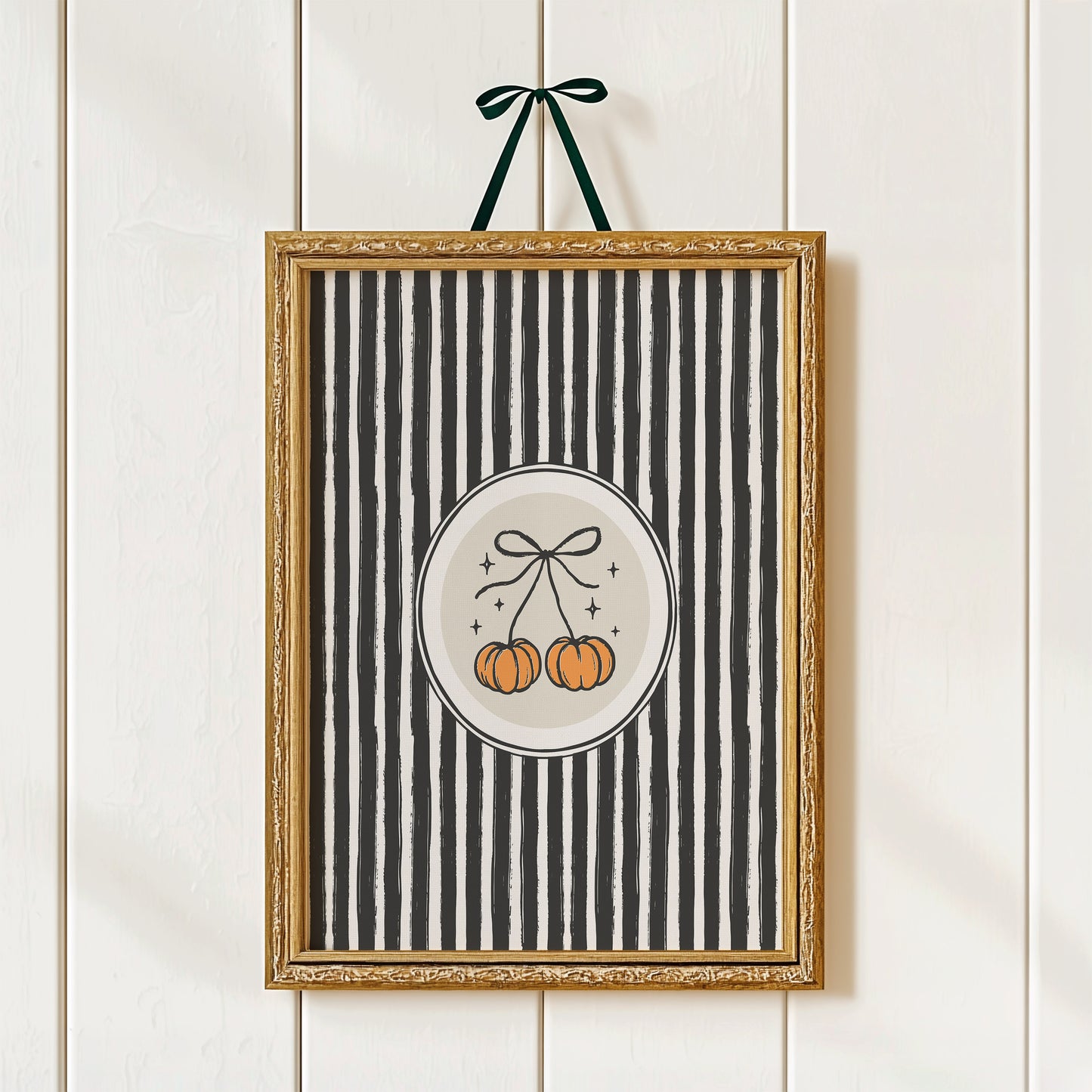 Striped Coquette Pumpkin