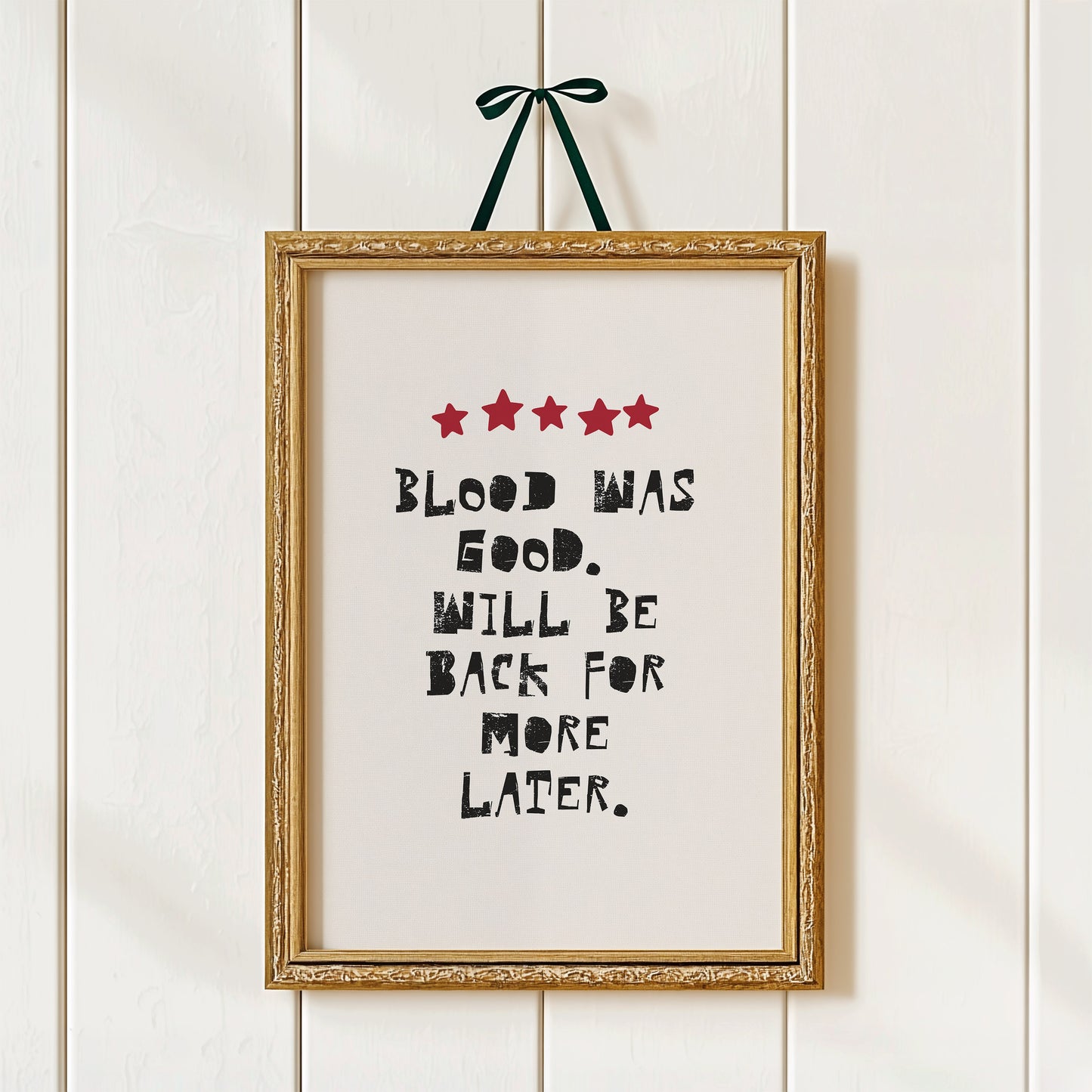 Blood Was Good Vampire's Review