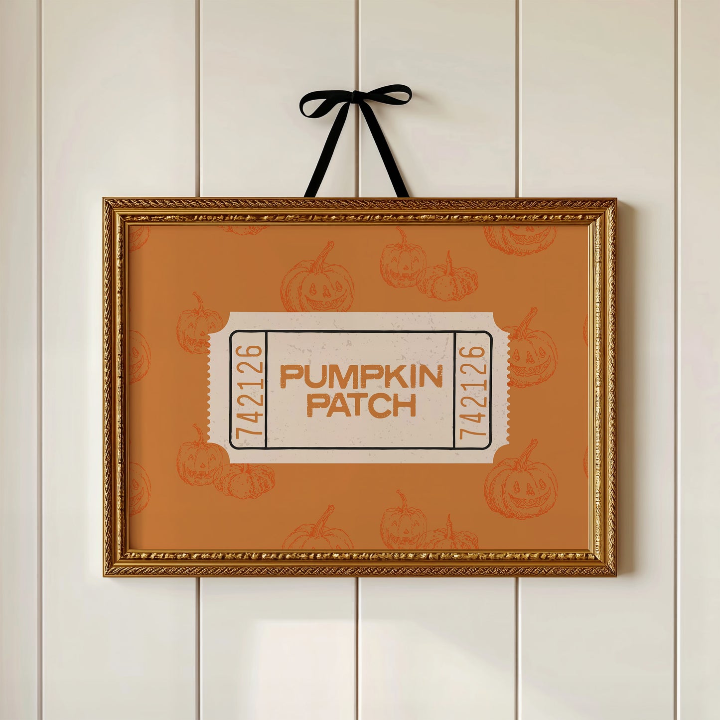 Pumpkin Patch Ticket Stub