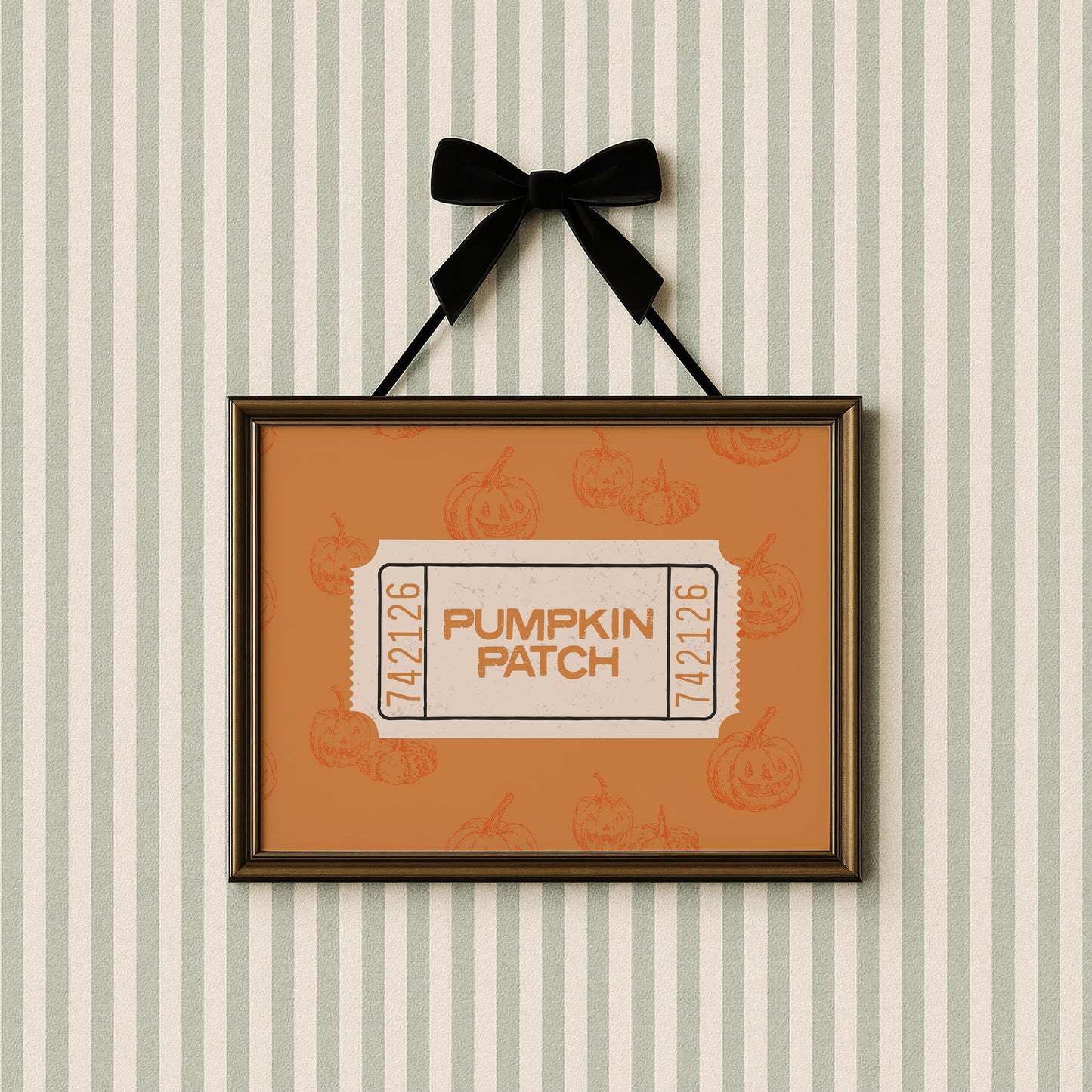 Pumpkin Patch Ticket Stub