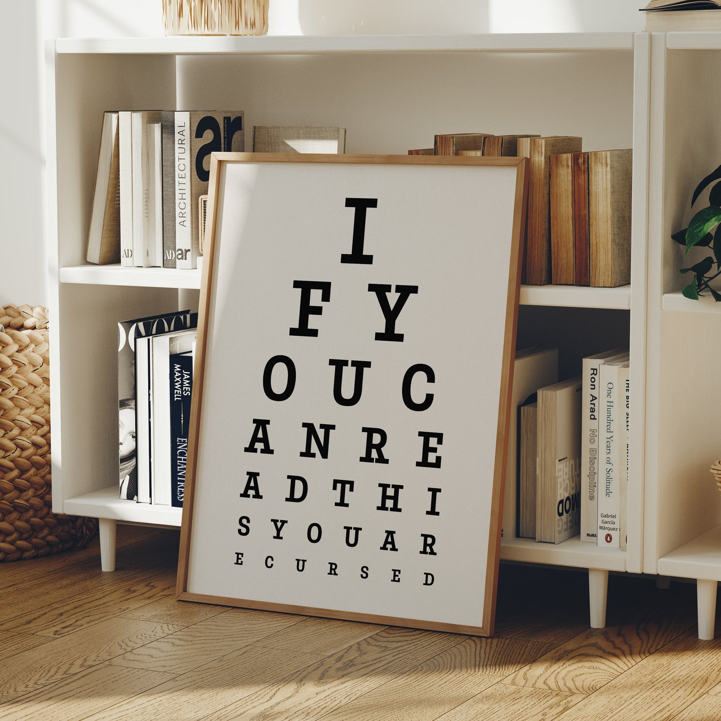 You Are Cursed Eye Chart