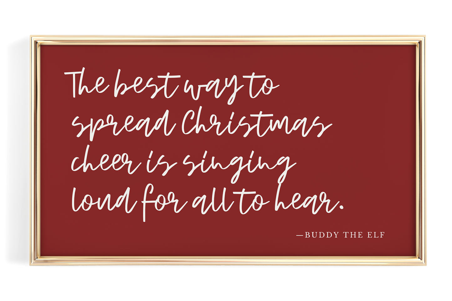 Funny Buddy the Elf Quote