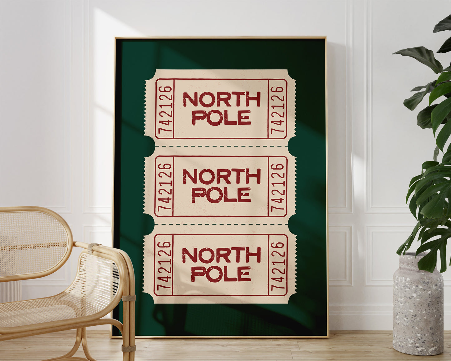 North Pole Ticket Stubs