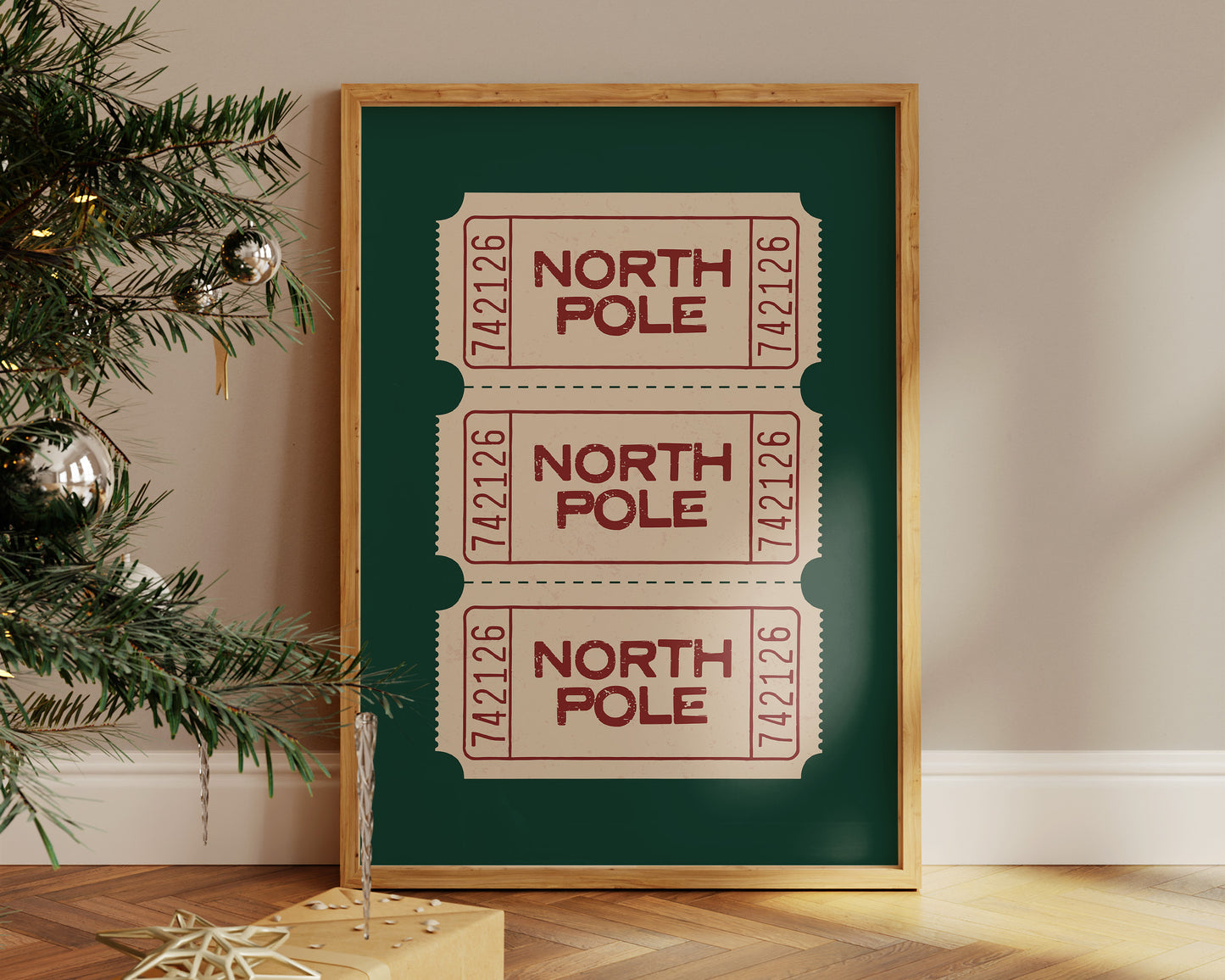 North Pole Ticket Stubs