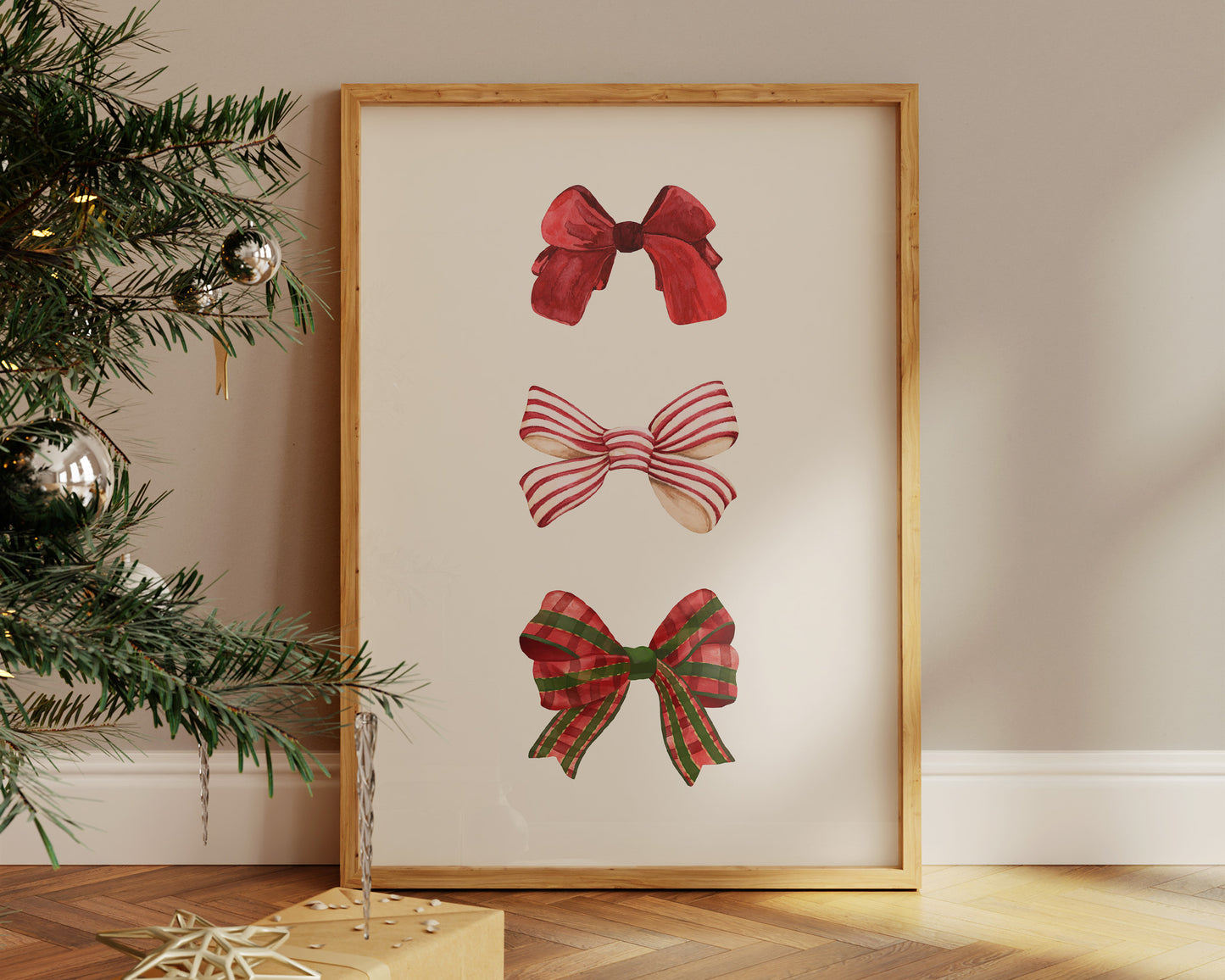 Red Coquette Bows