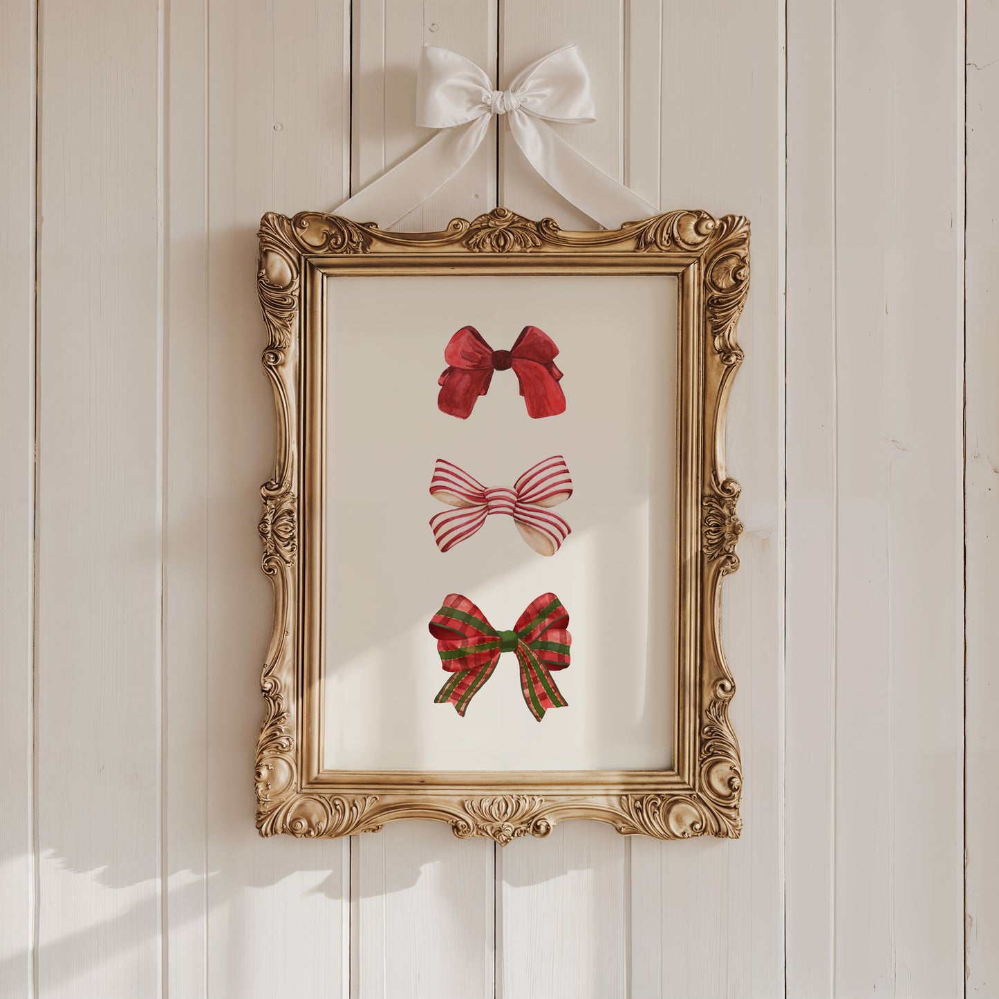 Red Coquette Bows