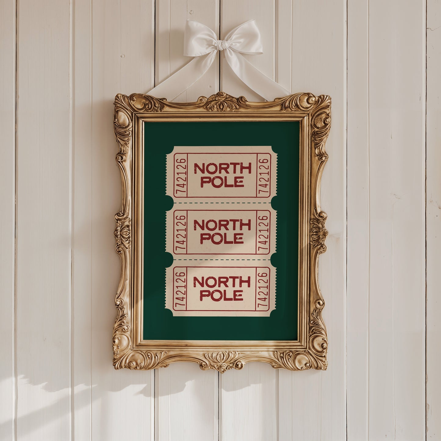 North Pole Ticket Stubs