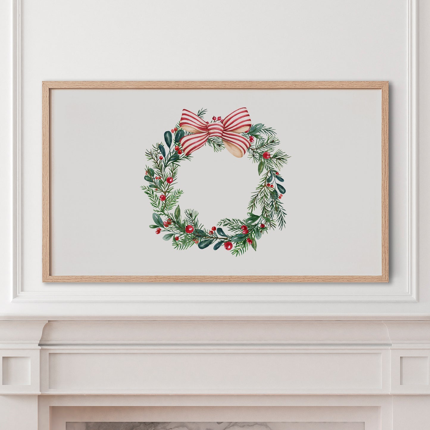 Winter Christmas Wreath