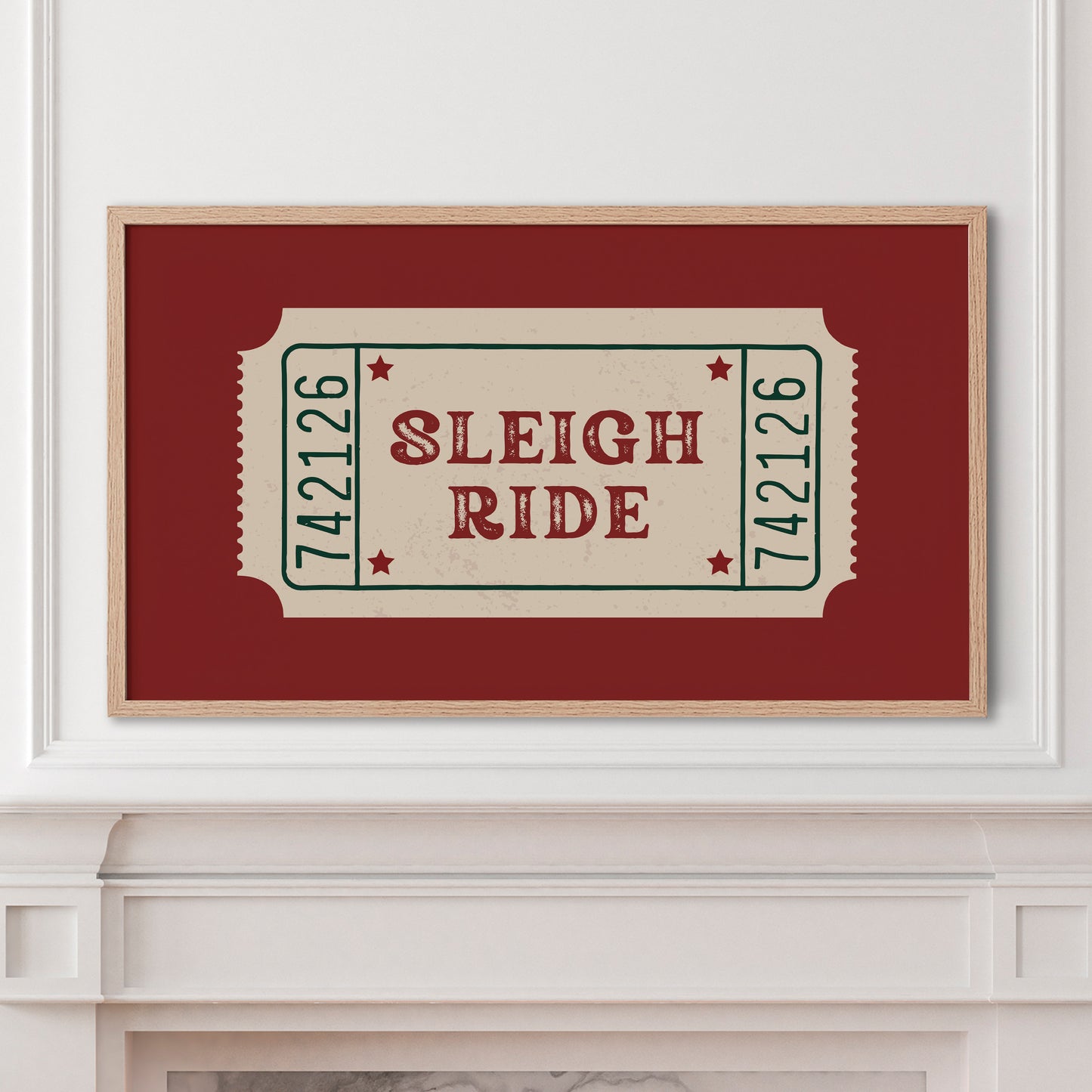 Sleigh Ride Ticket