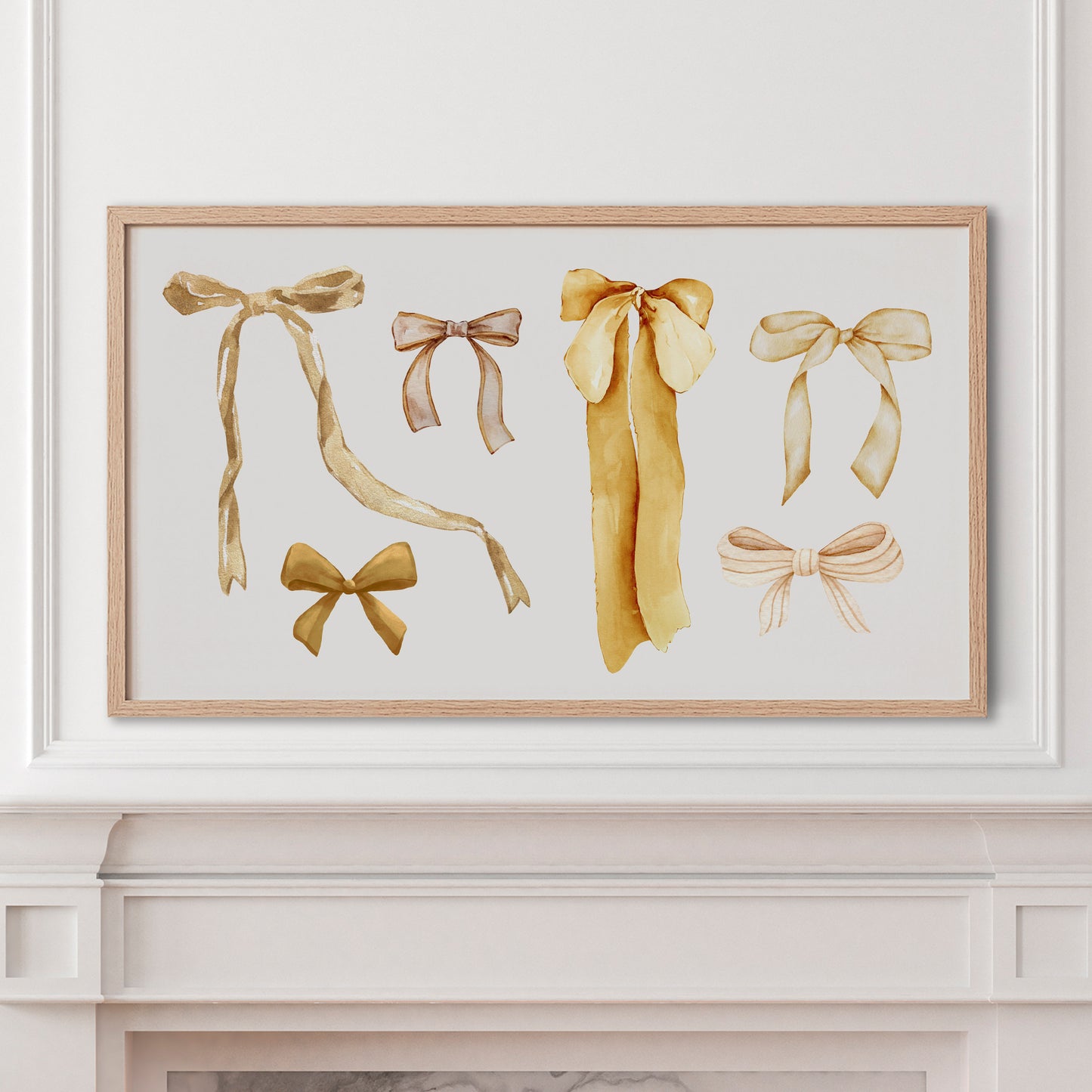 Gold Coquette Christmas Bows