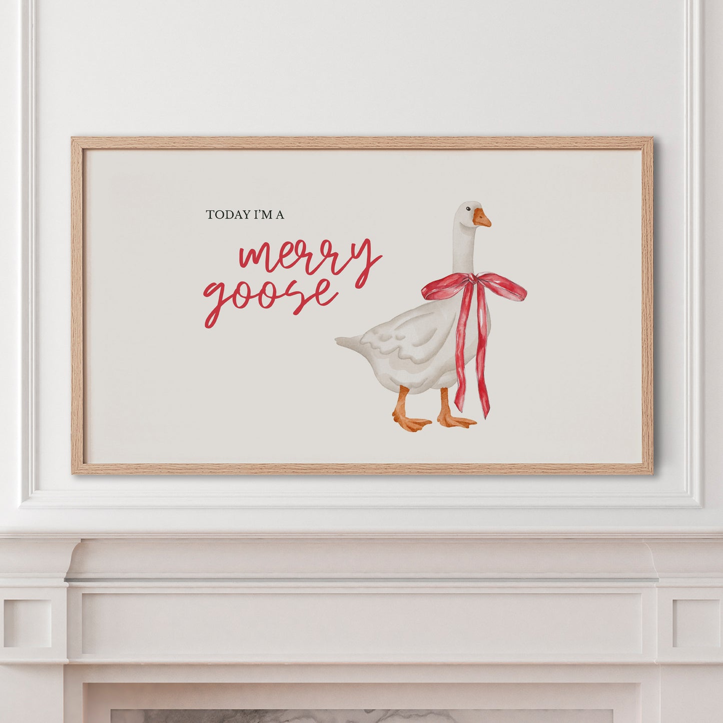 Today I'm a Merry Goose