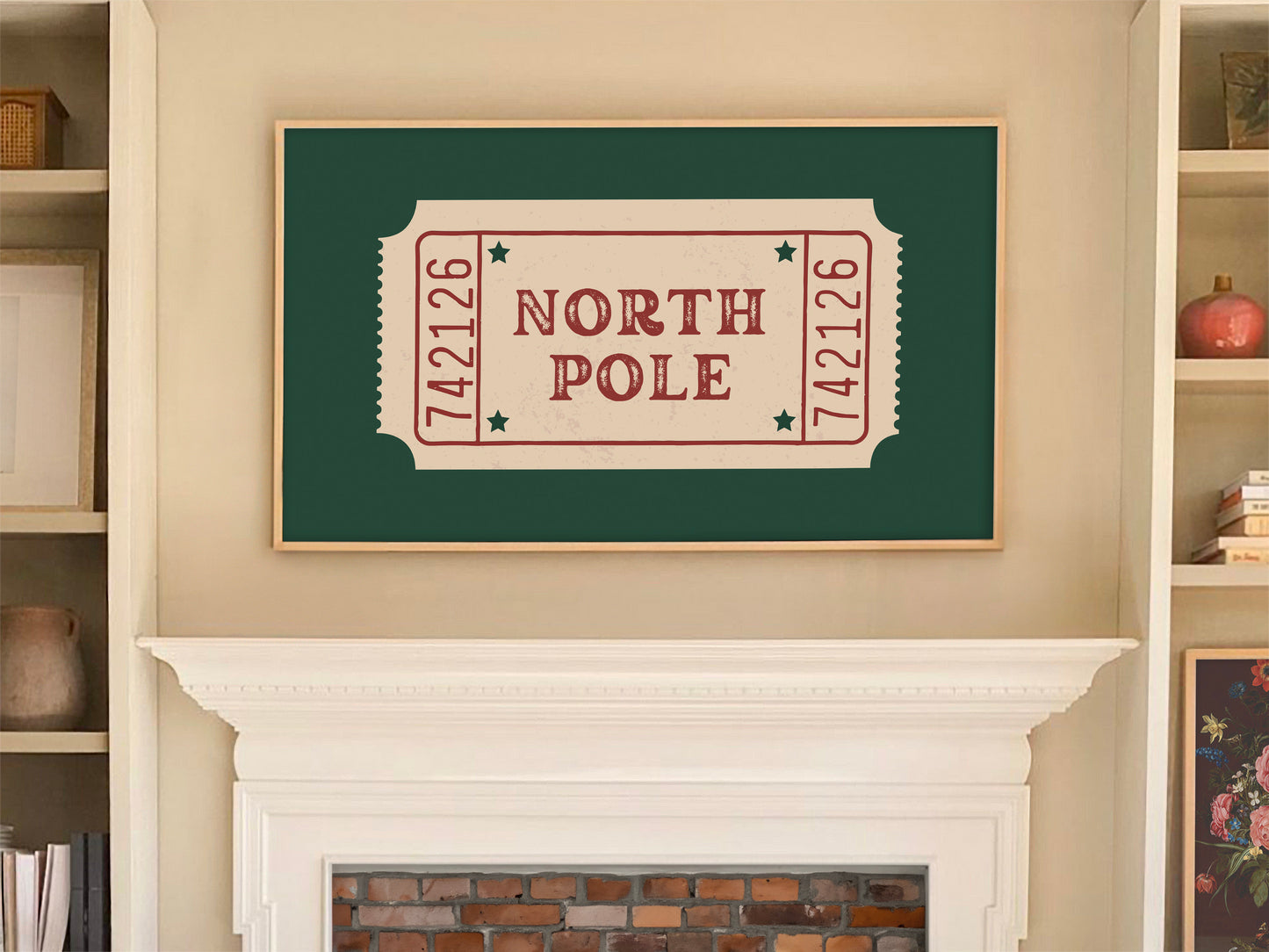 North Pole Ticket