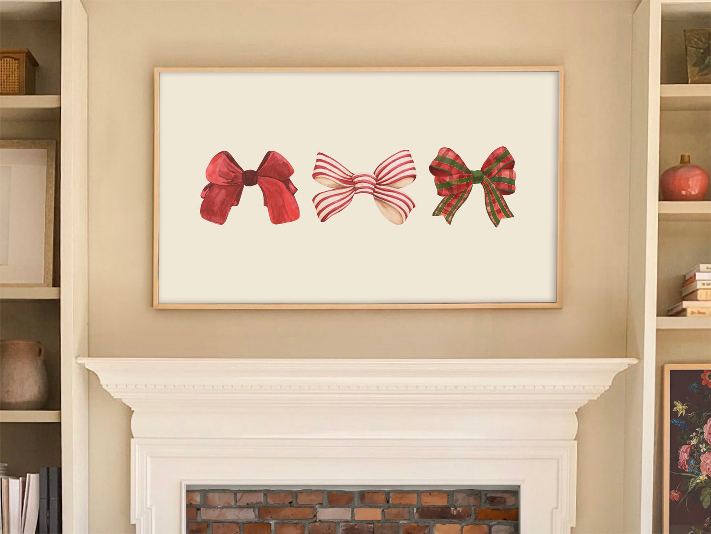 Red Coquette Bows