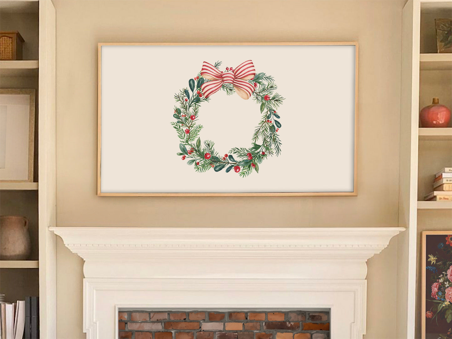 Winter Christmas Wreath