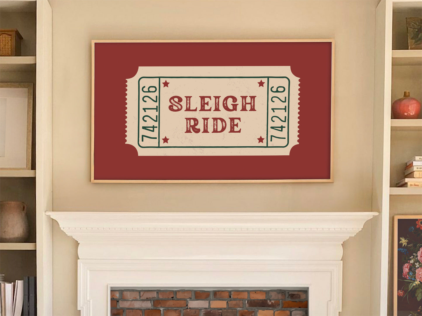 Sleigh Ride Ticket