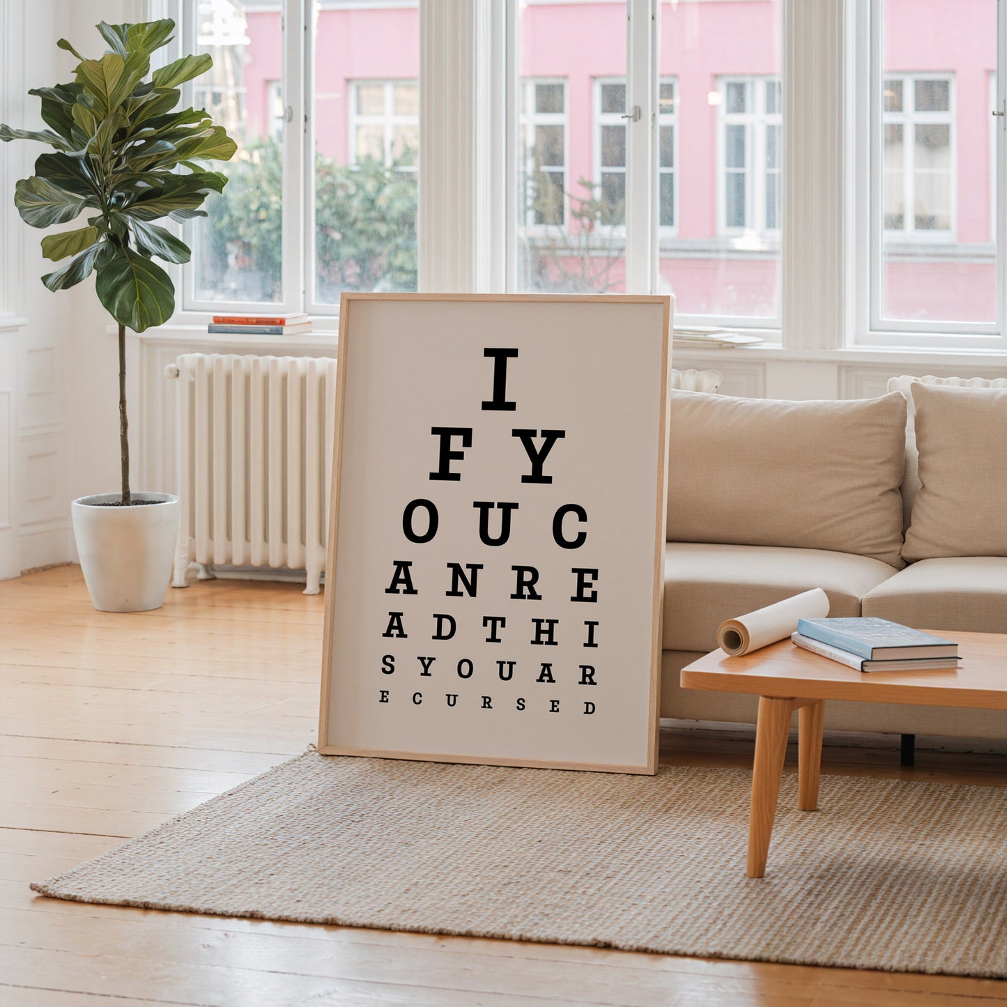 You Are Cursed Eye Chart