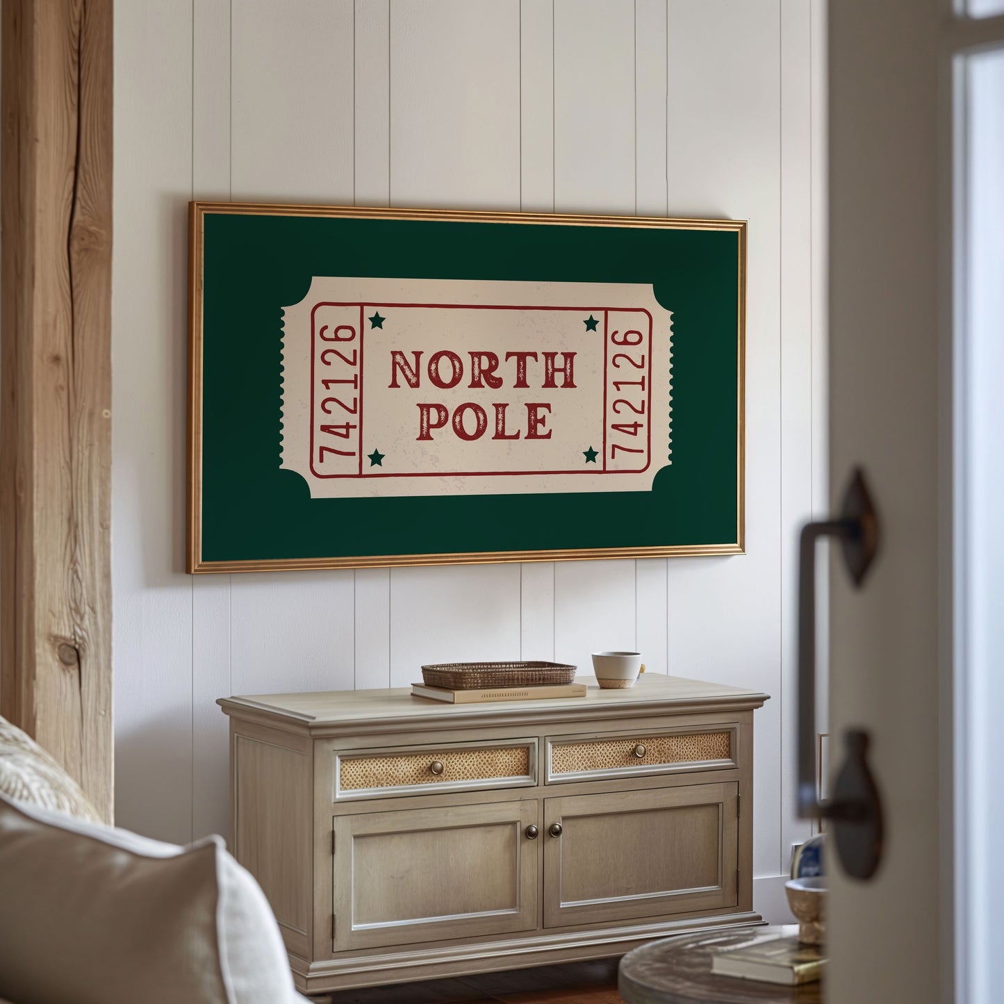 North Pole Ticket