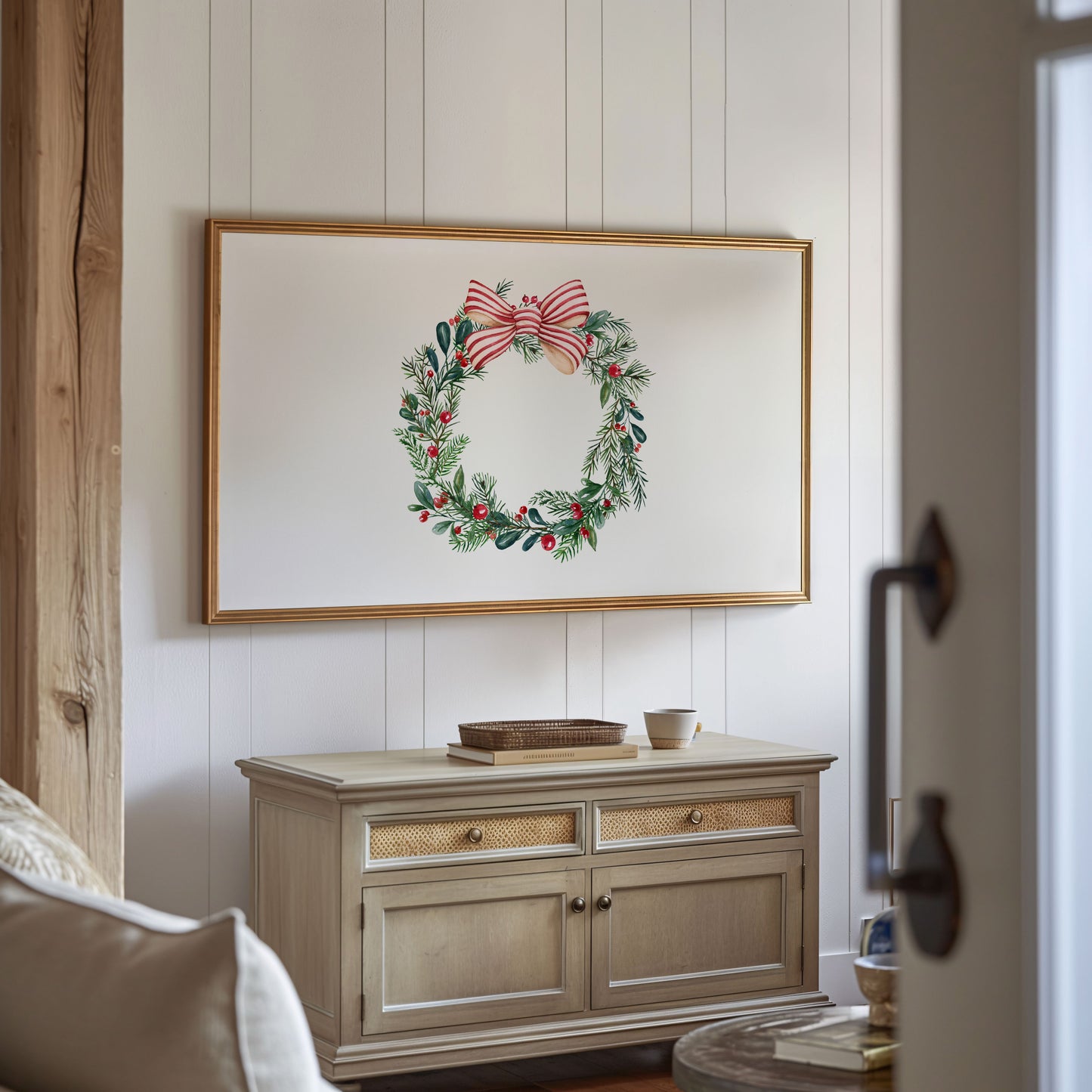 Winter Christmas Wreath