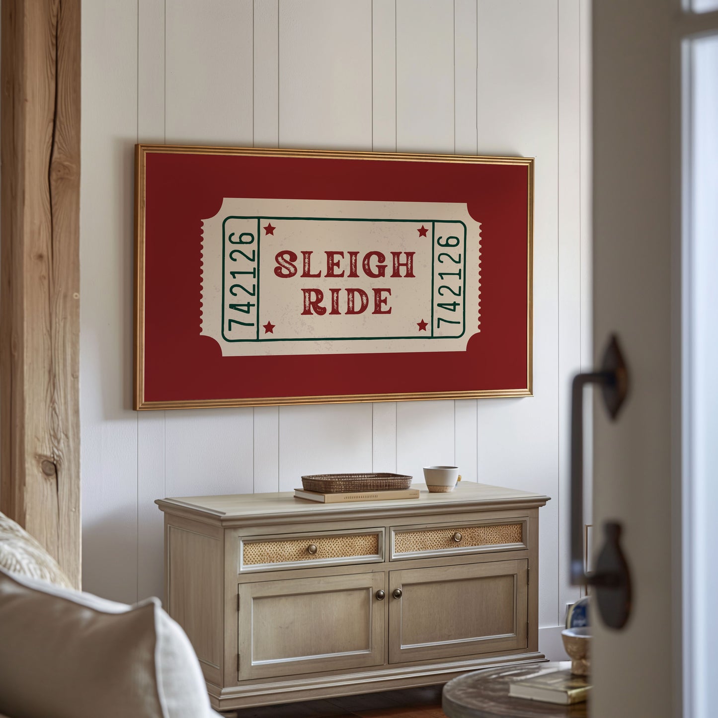 Sleigh Ride Ticket