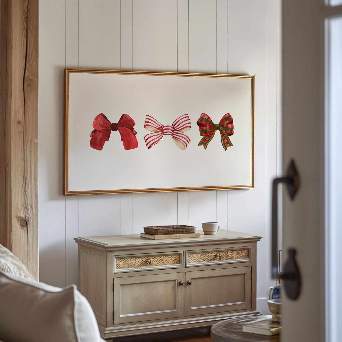 Red Coquette Bows