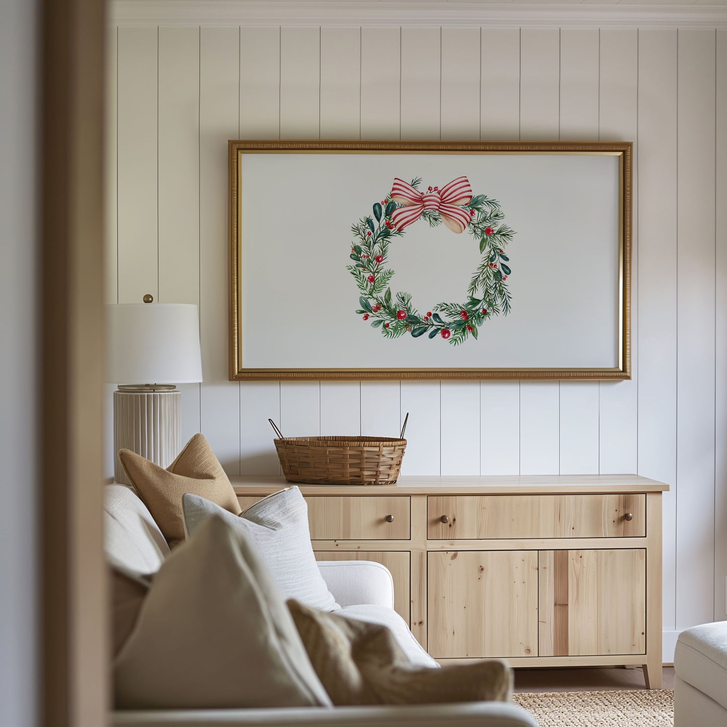 Winter Christmas Wreath