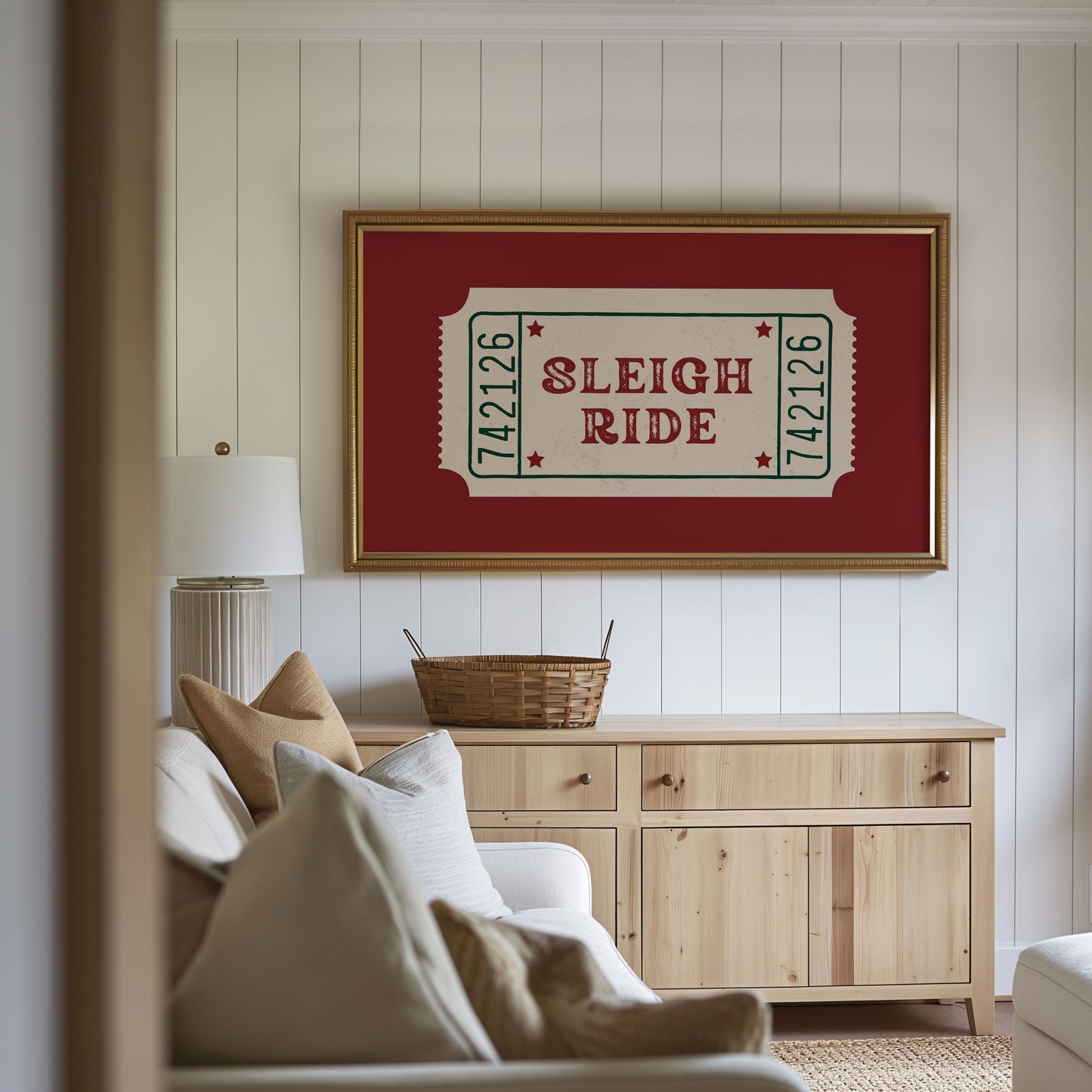 Sleigh Ride Ticket