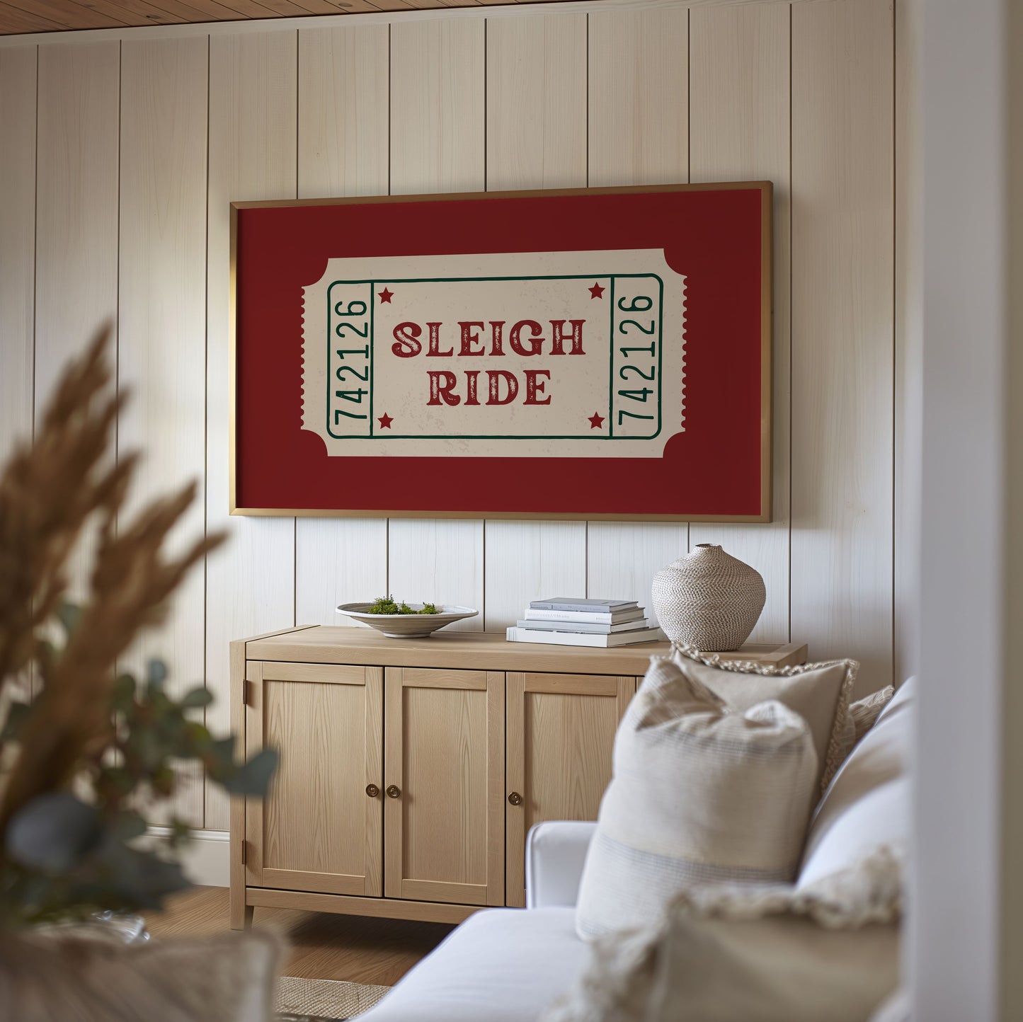 Sleigh Ride Ticket