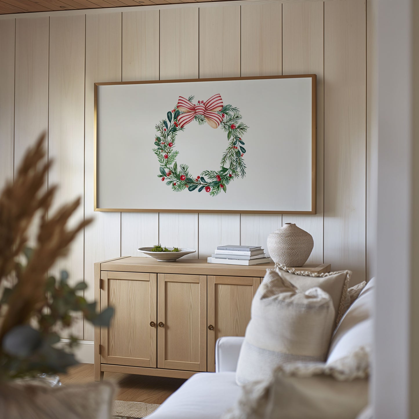 Winter Christmas Wreath
