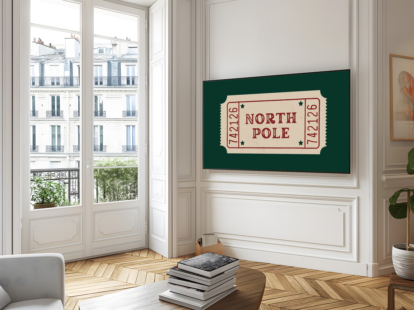 North Pole Ticket