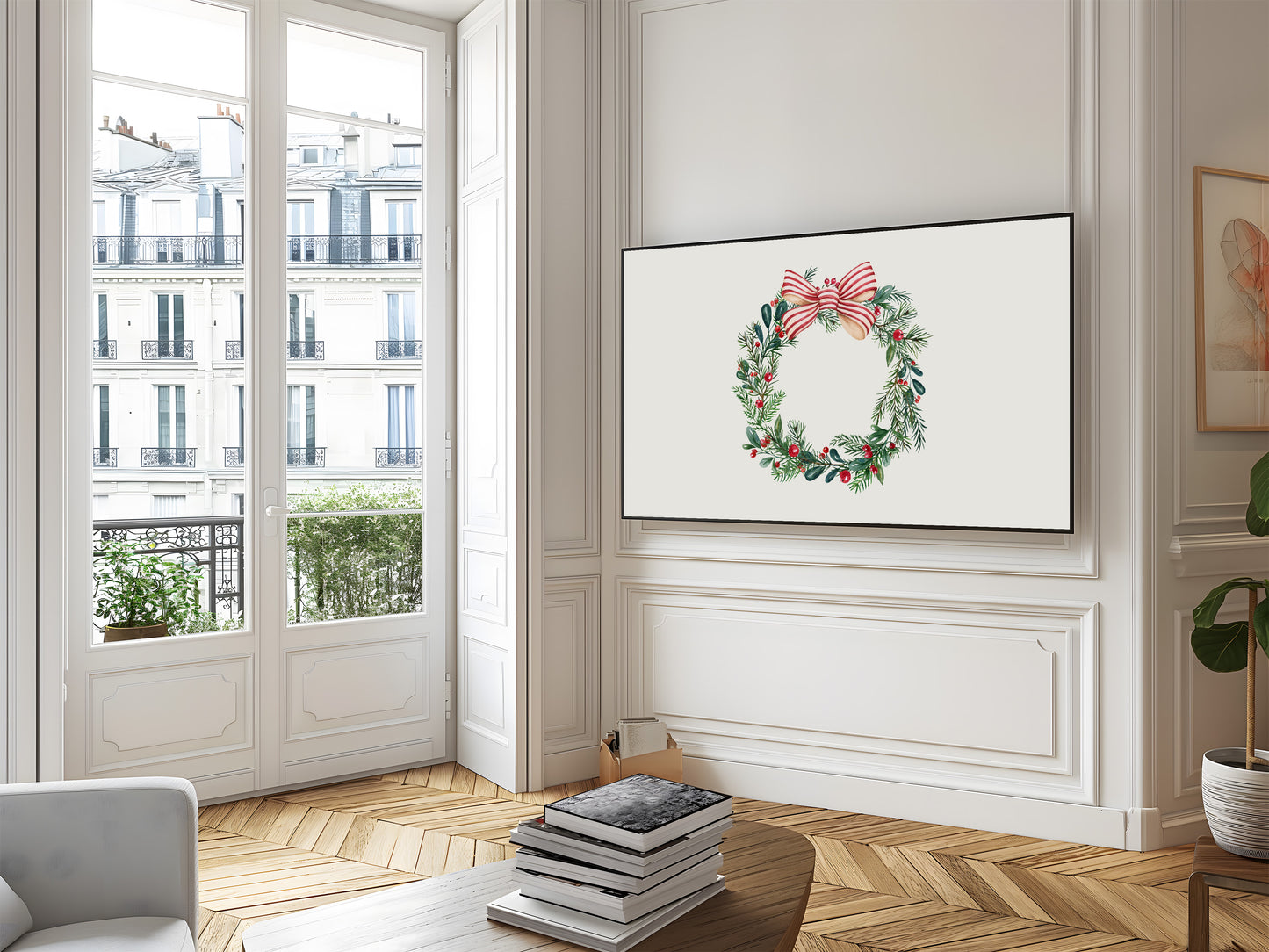 Winter Christmas Wreath