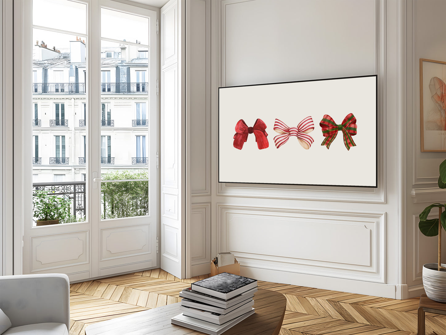 Red Coquette Bows