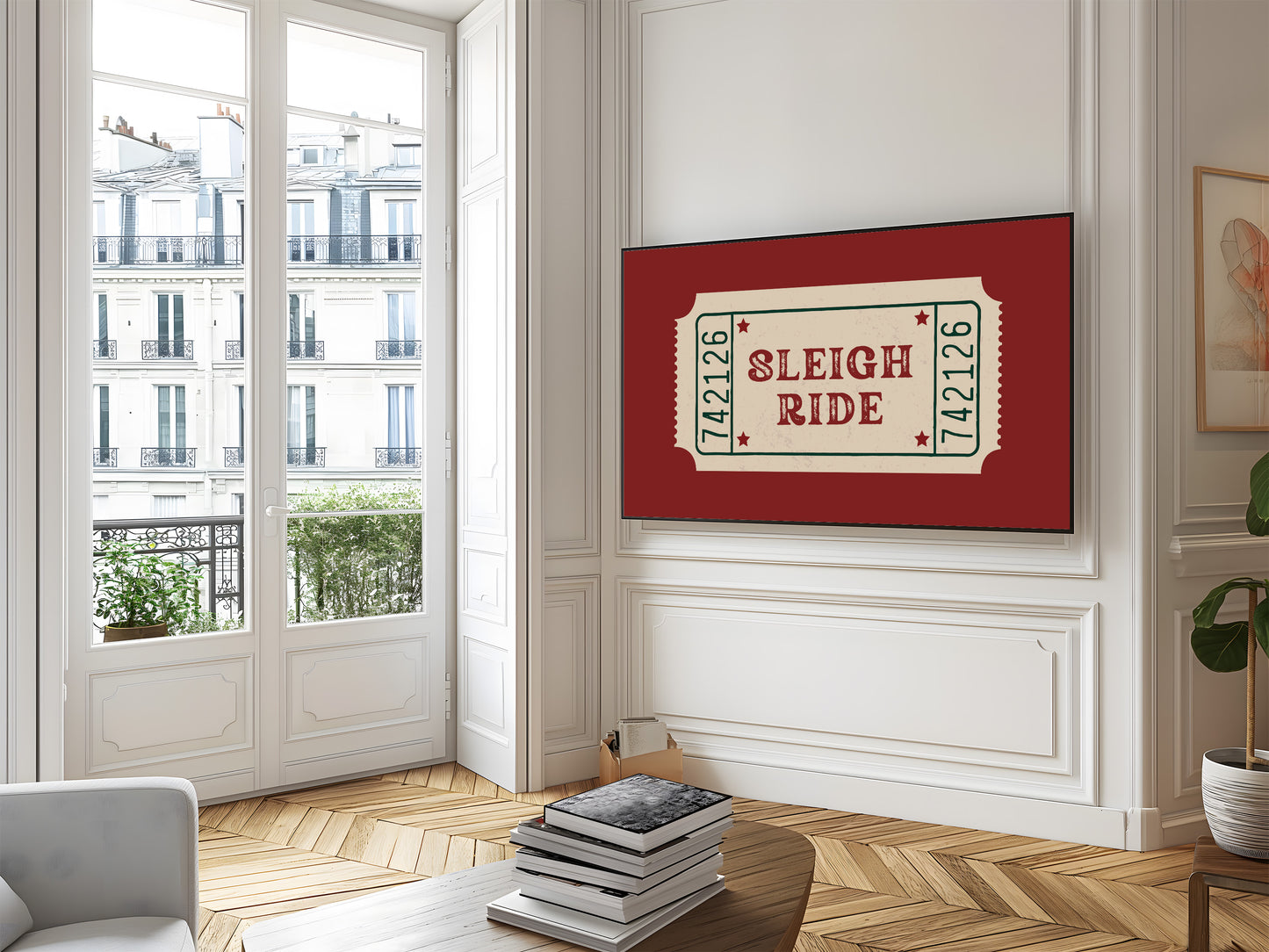 Sleigh Ride Ticket