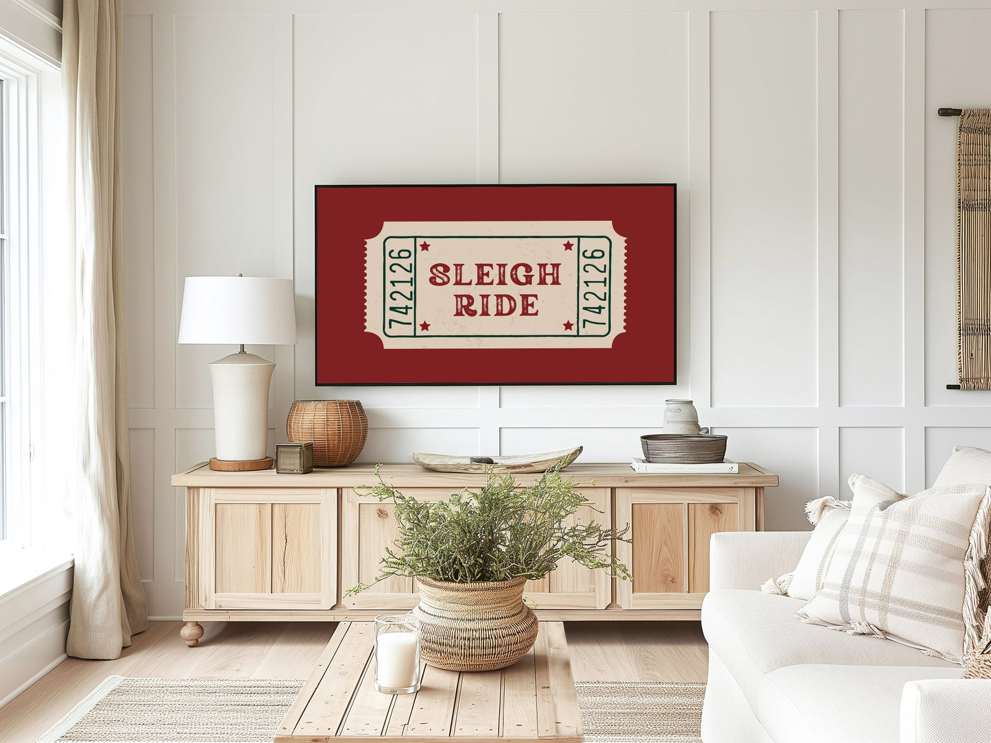Sleigh Ride Ticket