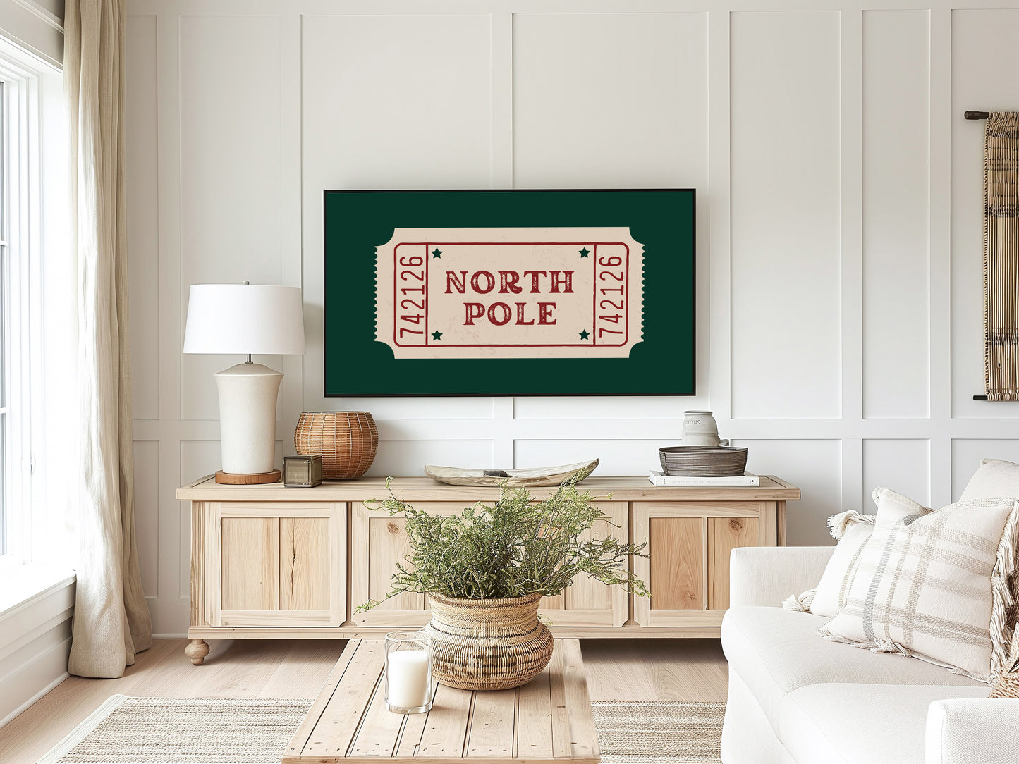 North Pole Ticket