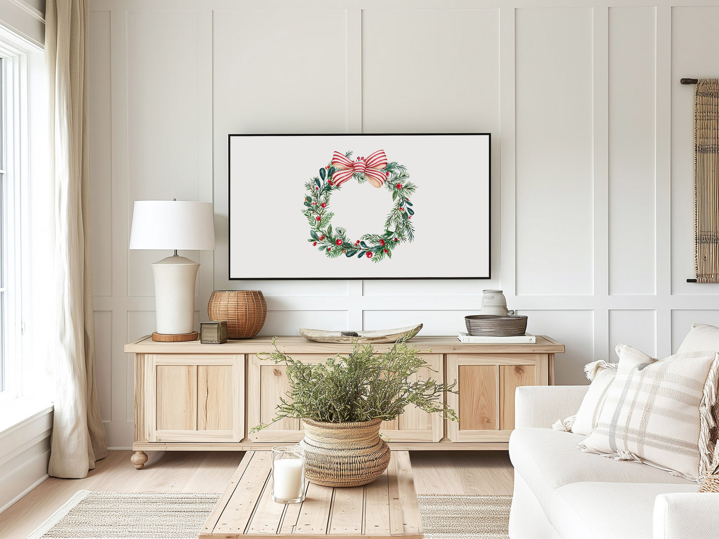 Winter Christmas Wreath