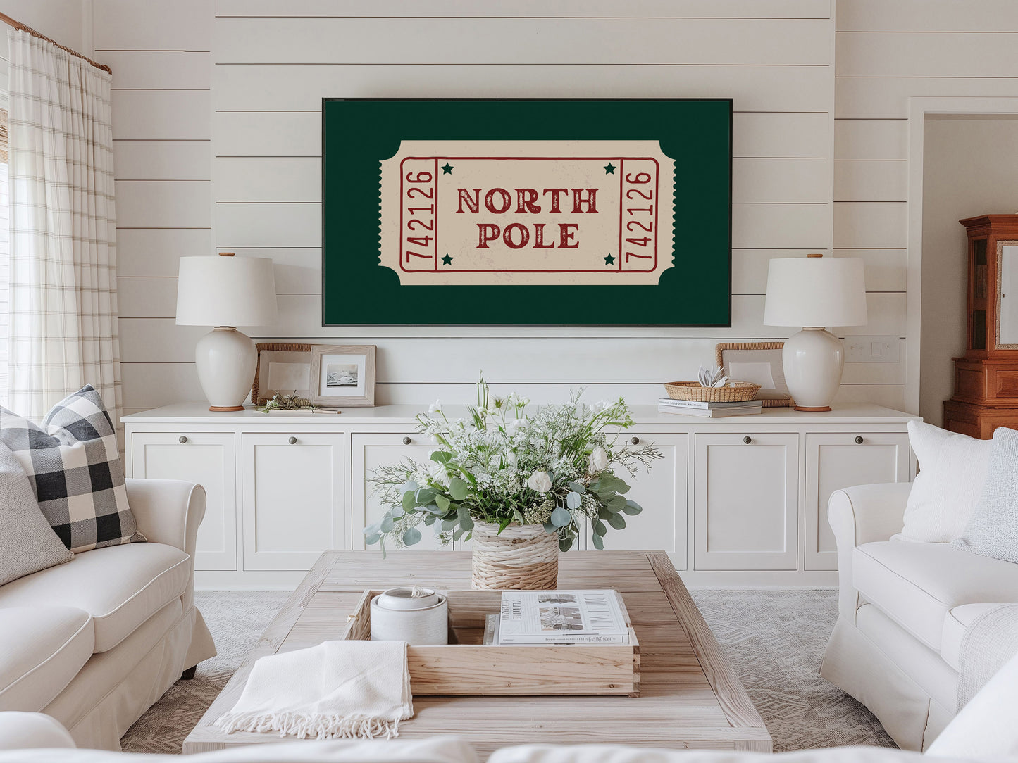 North Pole Ticket