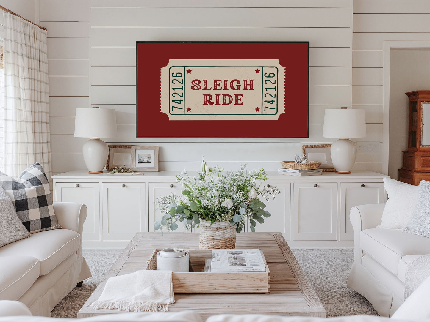Sleigh Ride Ticket