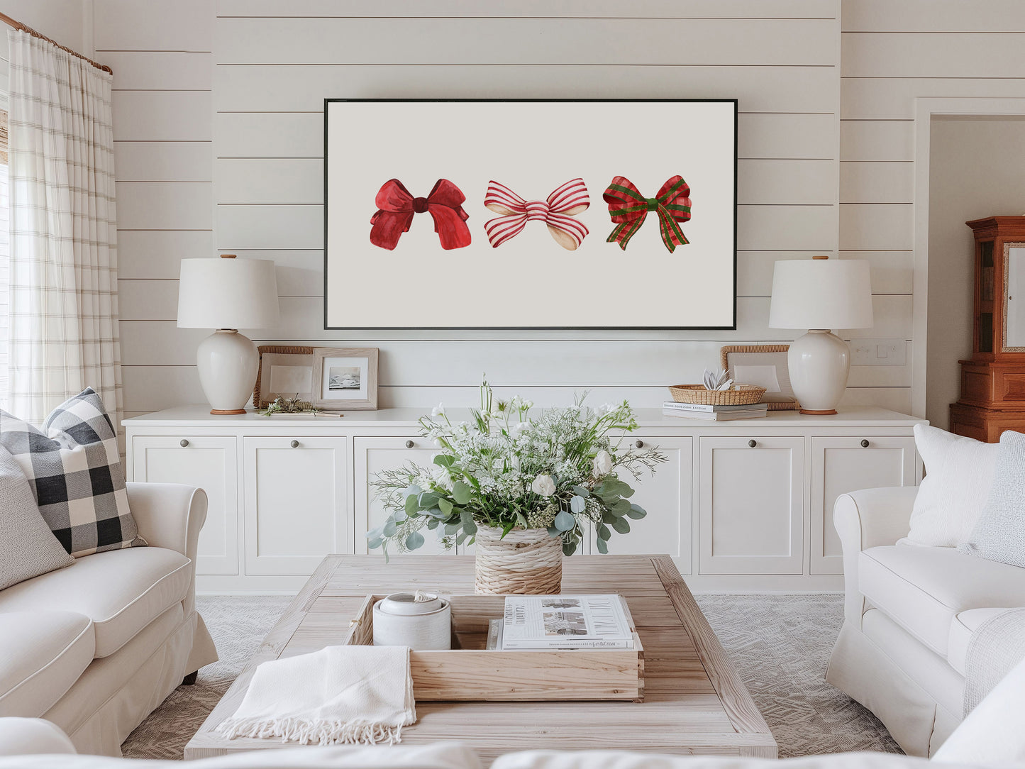 Red Coquette Bows