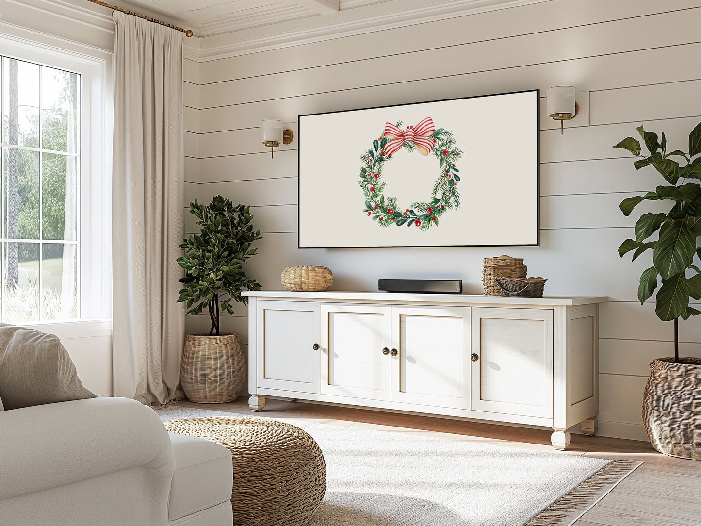 Winter Christmas Wreath