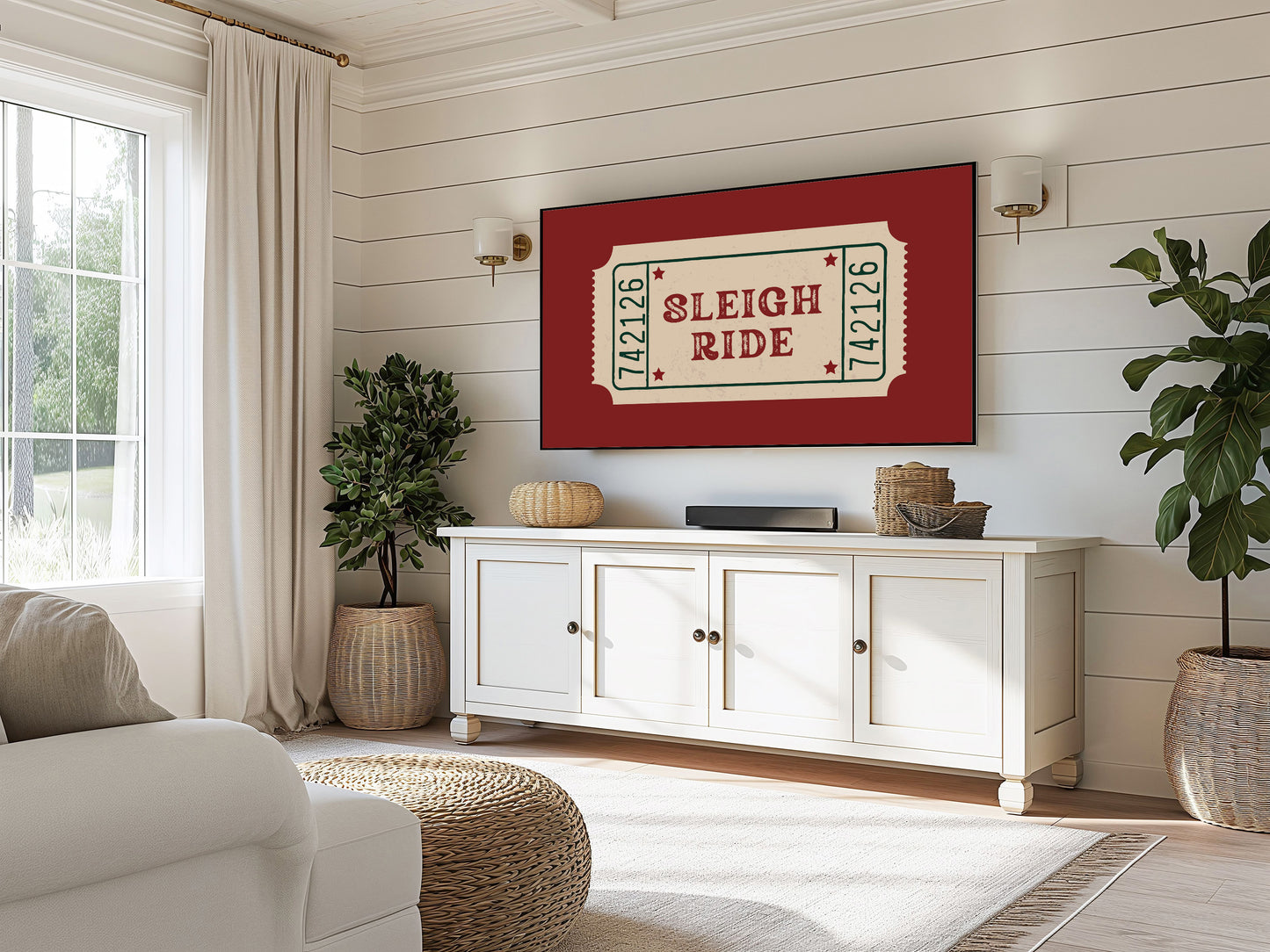 Sleigh Ride Ticket