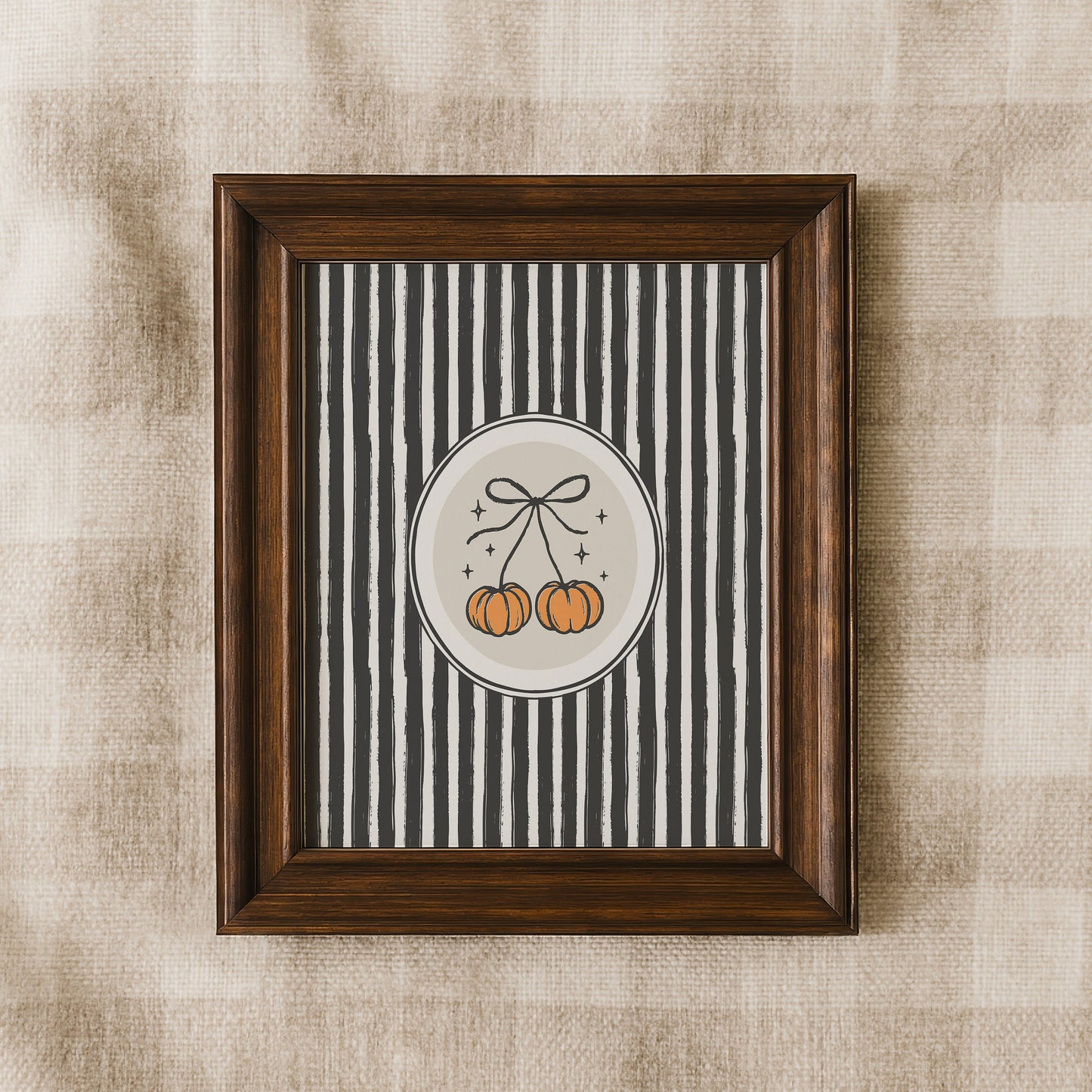 Striped Coquette Pumpkin