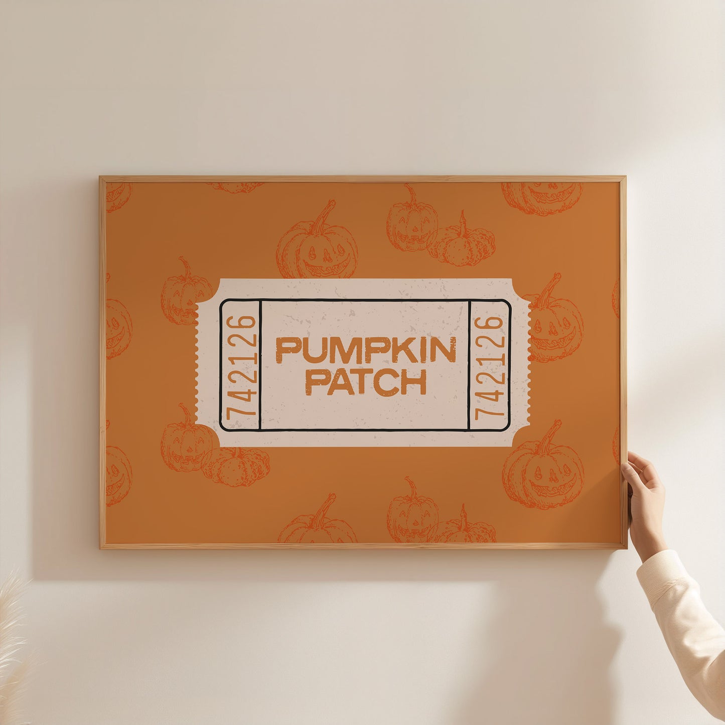 Pumpkin Patch Ticket Stub
