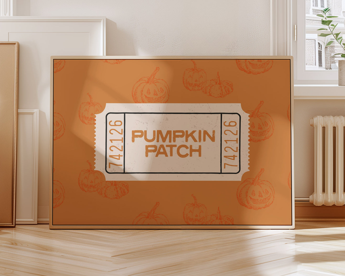 Pumpkin Patch Ticket Stub