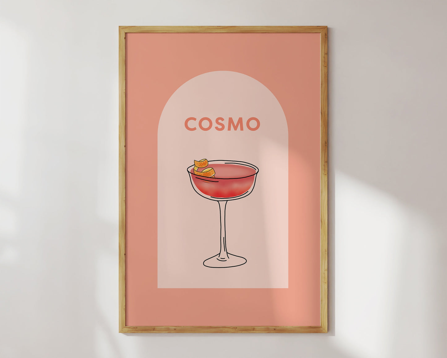 Pink Cosmopolitan Cocktail