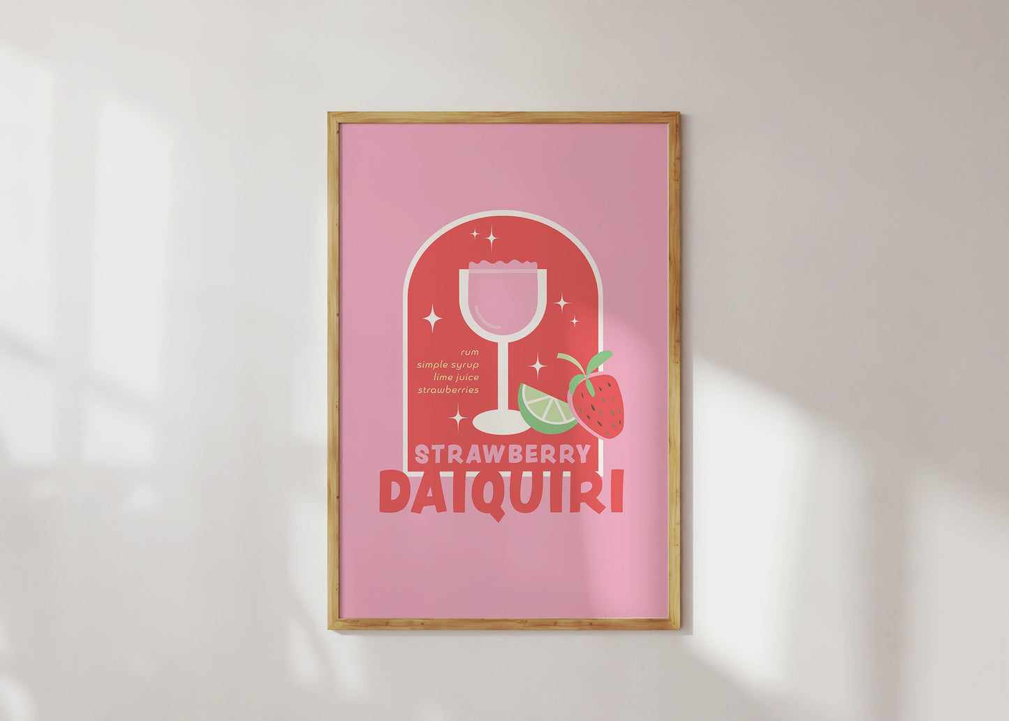 Strawberry Daiquiri Cocktail