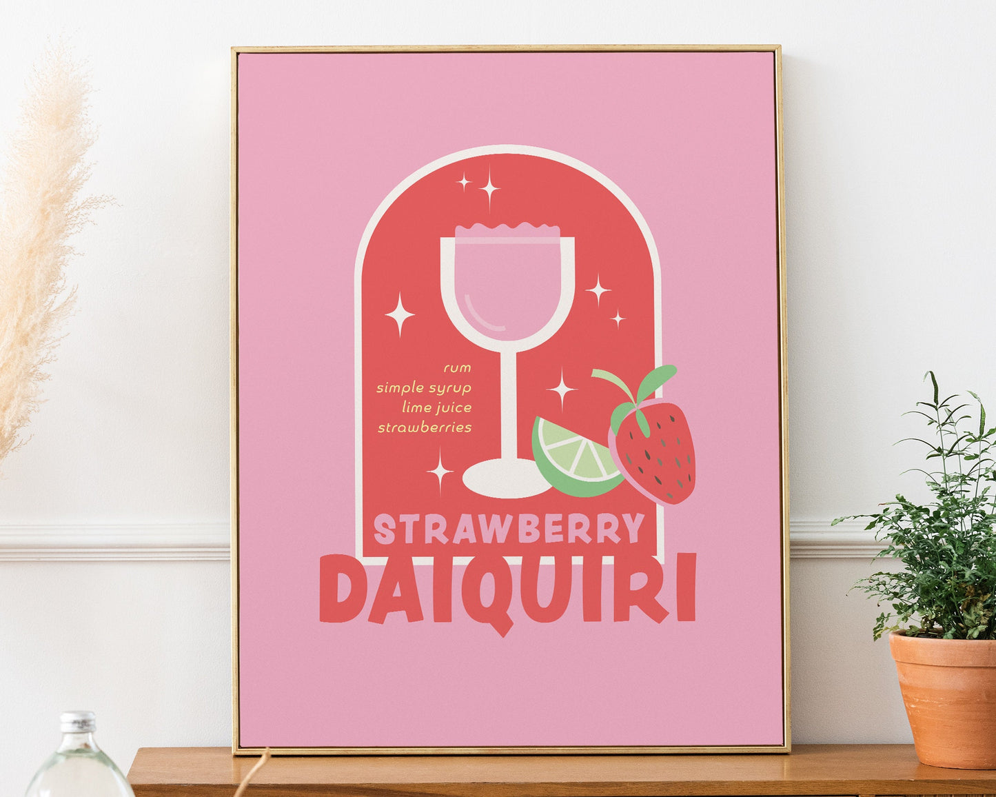 Strawberry Daiquiri Cocktail
