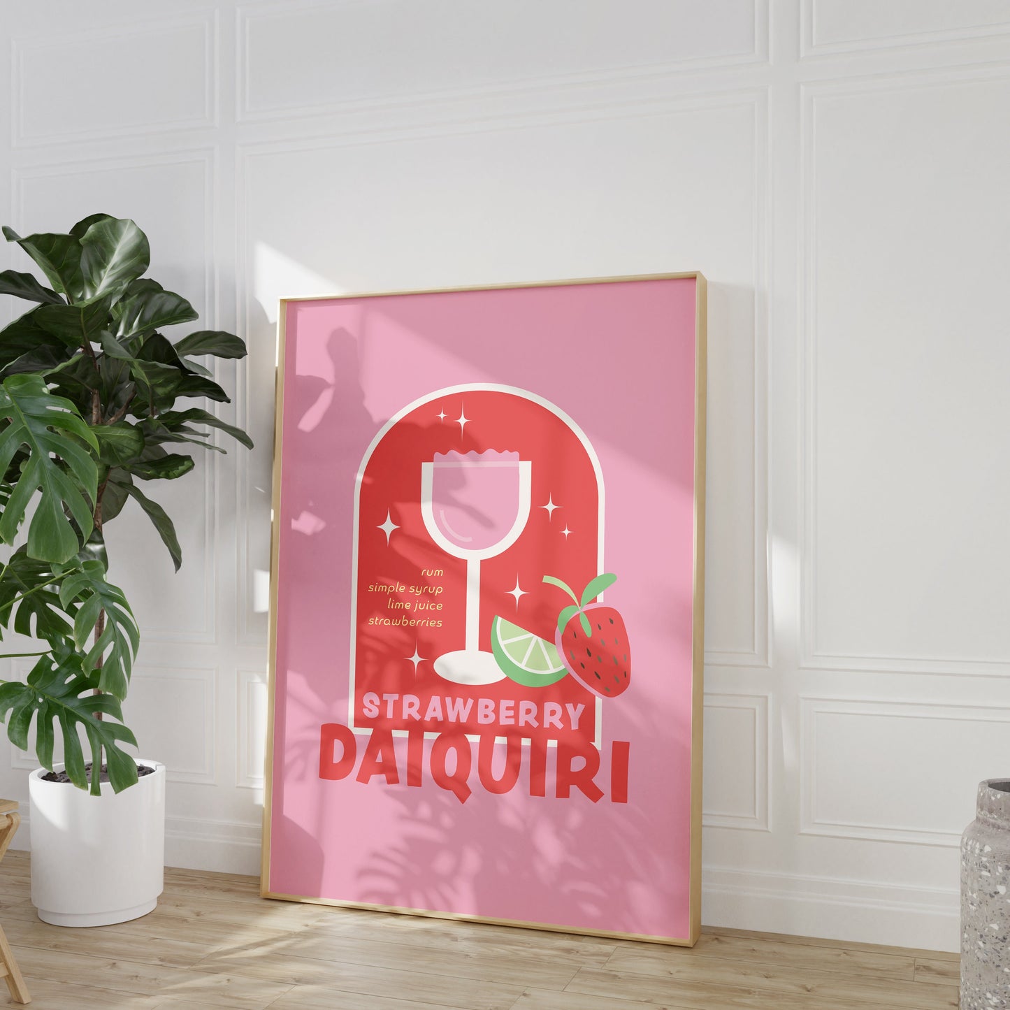 Strawberry Daiquiri Cocktail