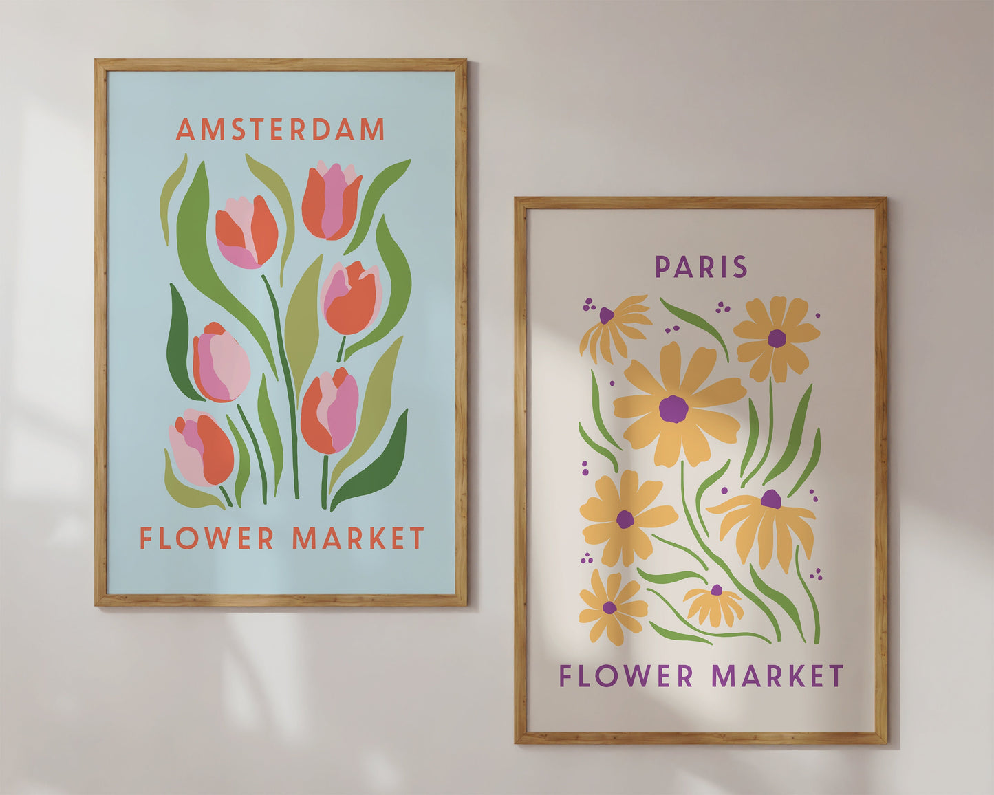 Botanical Flower Market Set