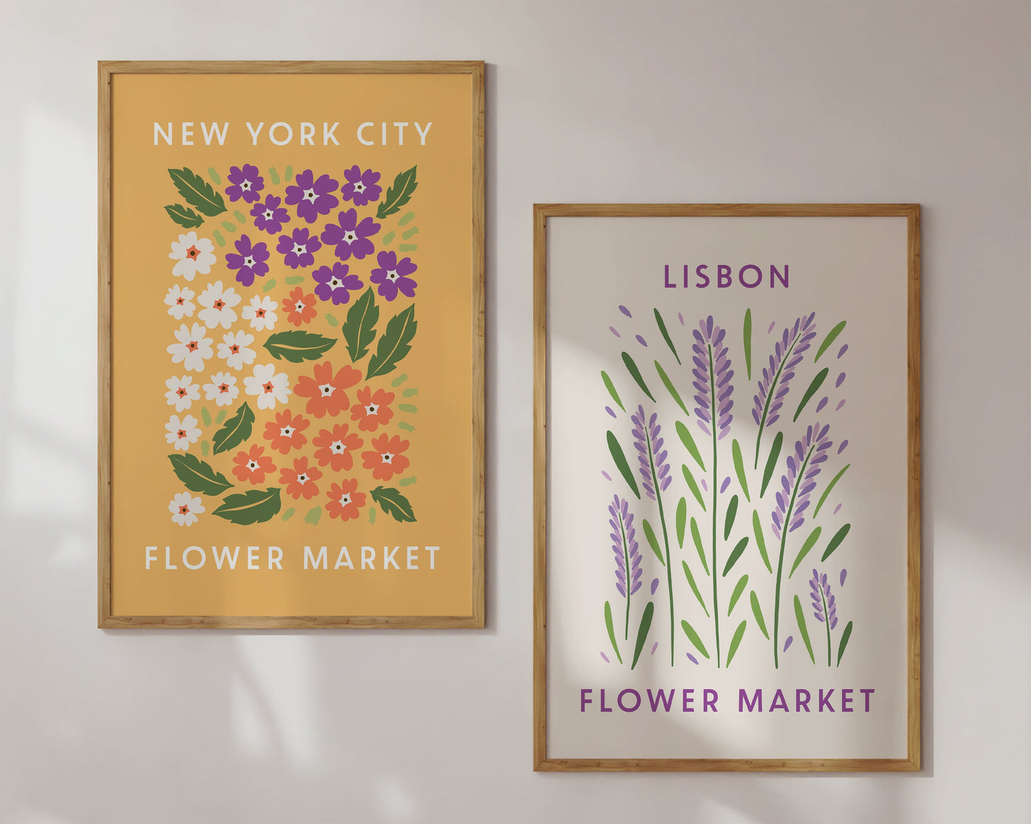 Botanical Flower Market Set